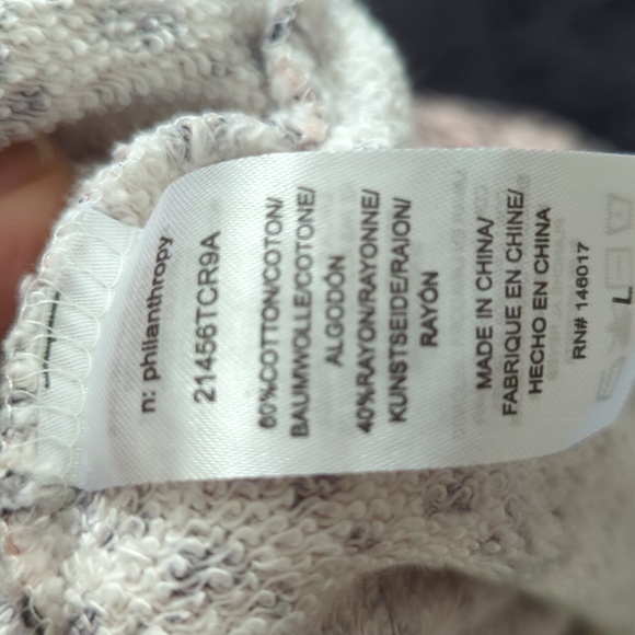 N:PHILANTHROPY NWT ANIMAL PRINT SWEATSHIRT LARGE - Picture 6 of 6